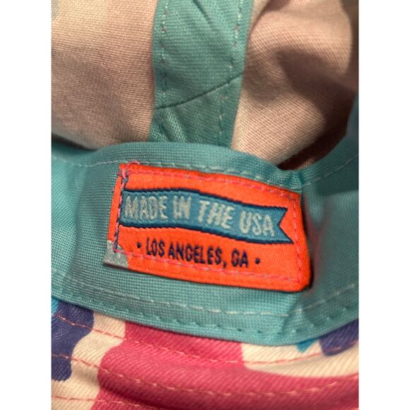 NWOT Mokuyobi Pink Bucket Hat Fun In The Sun Measures 9" Across on Inside - Picture 3 of 5